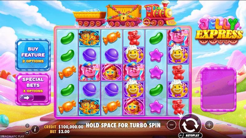 Jelly Express provider: Pragmatic Play